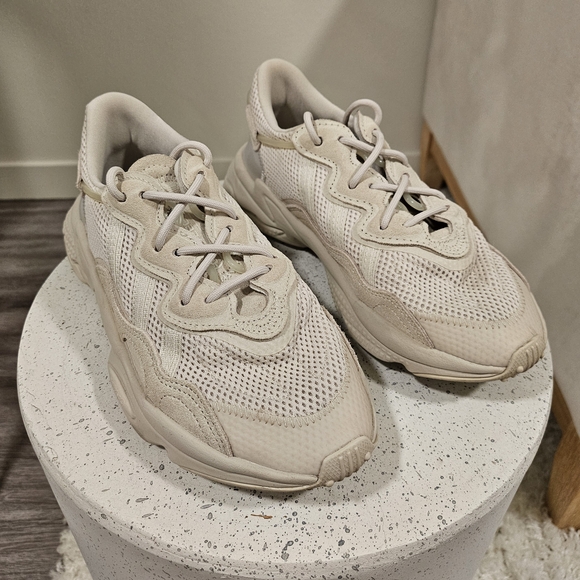 adidas Women's Ozweego Athletic Shoes - Cream - Picture 2 of 6